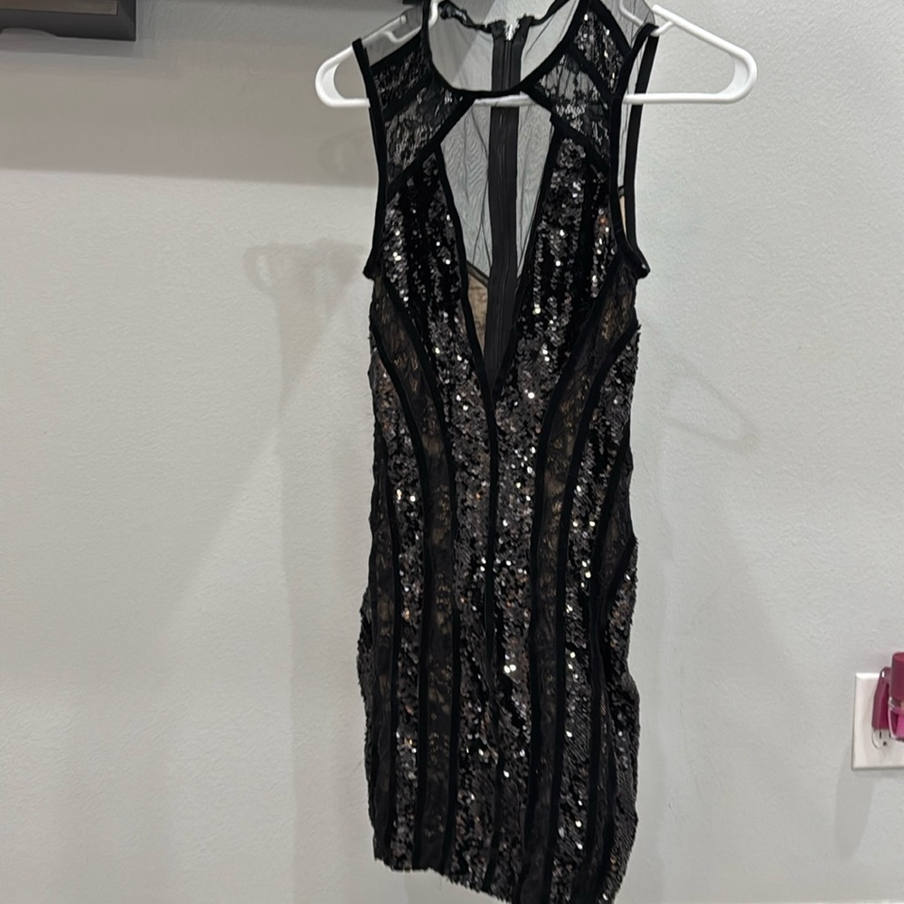 Black Bebe dress